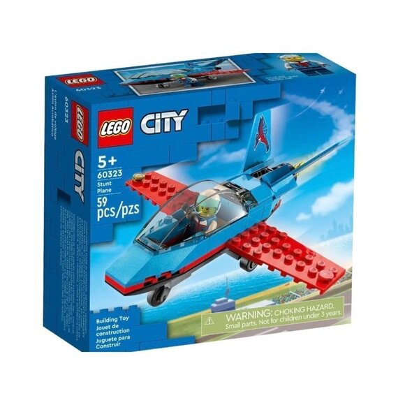 Lego City 60323 Stunt Plane 59 Pcs Age 5+ - Picture 1 of 8